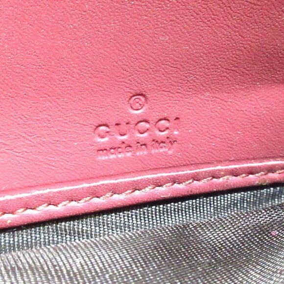 GUCCI GG Blooms Beige Dark Brown Multi PVC Long Wallet 538-072125 - Picture 10 of 11